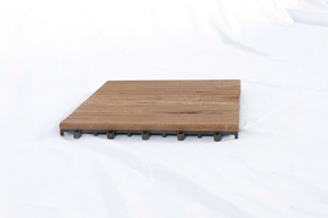 Modern Premium Nghia Son Acacia Wooden Decking <b>Tile</b> 5 Slats Waterproof Easy Installation for Indoor/Outdoor Floor <b>Covering</b> - Product Image 2