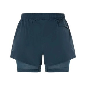 Shorts Deportivos para Mujer, Cintura Alta, Azul Oscuro, con Cordón y Bolsillos, Secado Rápido, Transpirables, para Entrenamiento - Product Image 5