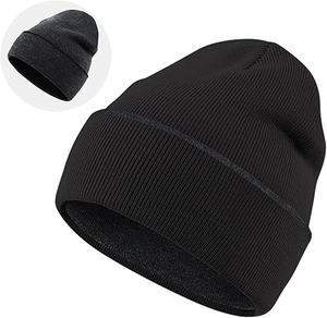 Gorro Clásico de Lana Merino Auténtica Directo de Fábrica, Gorro de Invierno para Frío Extremo, OEM, Logotipo Personalizado, Gorro Clásico de Mezcla de Lana, Calidad de Lujo - Product Image 4