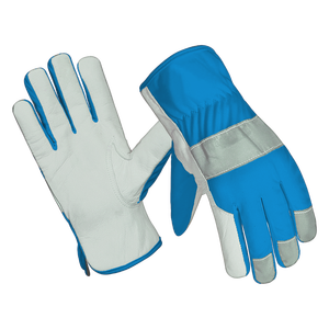 Gants de sécurité industriels en cuir de chèvre, antidérapants, résistants à la chaleur, résistants au froid, résistants aux déchirures, usage général - Product Image 4