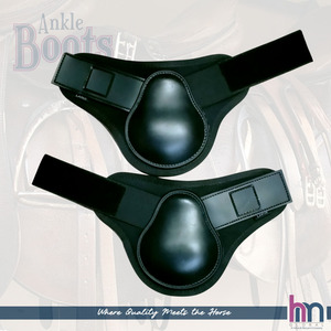 Protège-essence en caoutchouc de haute qualité pour l'équitation : rembourrage néoprène 6 mm - Sangles Velcro élastiques à dégagement rapide - Équipement équin - Product Image 1