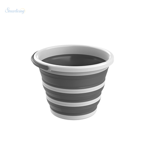 Xách Tay PP Nhựa Đóng Mở Gấp Xô Cho Nhà Bếp Ngoài Trời Cắm Trại & Đi Bộ Đường Dài Tiết Kiệm Không Gian Đa Năng Xô Nước Cách Sử Dụng - Product Image 2