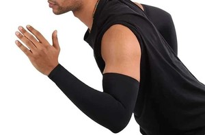 Manchon de soutien du coude de bras Compression du coude de Fitness pour la Gym, le cyclisme et les ballons de basket - Product Image 5