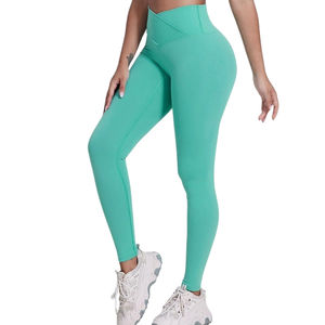 Leggings Deportivos de Cintura Alta para Mujer con Logotipo Personalizado, Elásticos, Cómodos, Transpirables, para Fitness, Yoga y Entrenamiento - Product Image 4