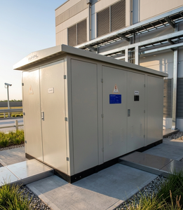 Fully Integrated 400 kVA Compact Substation Oil Cooled Copper Winding <b>Transformer</b> 20 kV and 400V Voltage Rating - Product Image 3
