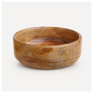 Handcrafted Solid Acacia <b>Wood</b> Salad Serving Bowl Eco-Friendly Food-Safe <b>Rustic</b> Decorative Fruit Bowl for Home & Restaurant Use - Product Image 1