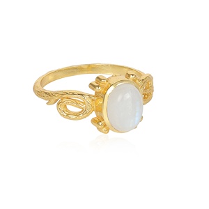 Natural Raw Aquamarine Birthstone Ring 925 <b>Sterling</b> <b>Silver</b> <b>Wire</b> Wrapped Rough Aquamarine Crystal Ring for Women - Product Image 3