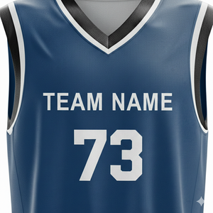 Ensembles d'uniformes de basket-ball confortables, professionnels, à manches longues, en polyester, col en V - Product Image 1