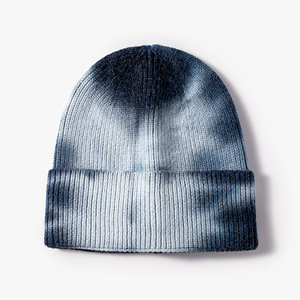 Gorro de Punto Acrílico SPARKWELL INDUSTRY con Diseño Tie Dye, Unisex, para Adultos, Uso Casual de Invierno, 56-58CM - Product Image 4