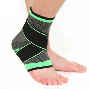 Professional Grade Neoprene Ankle Strap Durable Steel D Ring Adjustable <b>Compression</b> Protection Unisex Soft Padding for Workout - Product Image 5