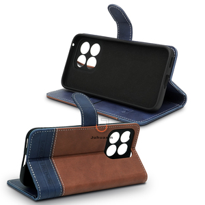Funda de cuero con tapa y billetera para teléfono Soporte Y Ranuras Para Tarjetas Funda De Cuero Con Iman Para Celular - Product Image 5