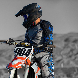 Maillot de motocross respirant à manches longues de haute qualité, imprimé numériquement, pour adultes, % polyester, vêtements de sport, marques de moto, Dirt Mx - Product Image 6