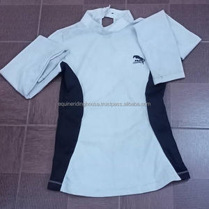 Camiseta de Manga Corta para Mujer, Personalizable, de Nailon de Alta Calidad, Cómoda, Directo de Fábrica, para Equitación - Product Image 3