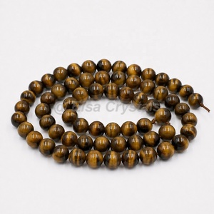 Perles rondes en aventurine orange, pierres précieuses naturelles, perles rondes en vrac, fabrication de bijoux spirituels, exportateur de perles en Inde - Product Image 2
