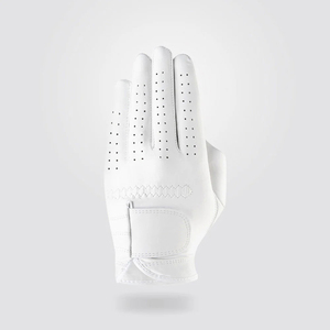 Guante de golf para mano derecha, de cuero genuino, de dedo completo, ligero, unisex, cortavientos, impermeable, al por mayor - Product Image 1