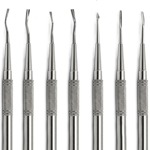 Kit de 7 proximateurs dentaires manuels PDL, élévateurs luxateurs, instruments chirurgicaux certifiés CE, poignée ergonomique ROBOZ TECH - Product Image 6