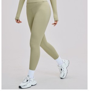 Highly Professional Women,s Slim Fit Workout Sportswear <b>Set</b> Includes High Waist Leggie Bra Plus Size Anti-Bacterial Washed Solid - Product Image 1