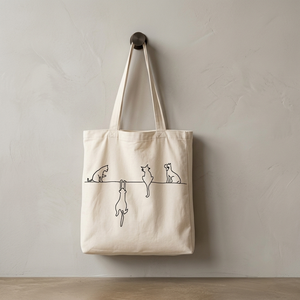 High Quality <b>Printed</b> Canvas Tote Bag EcoFriendly Reusable <b>Extra</b> <b>Large</b> Shopping Handbag with Zipper Closure for Retail and Travel - Product Image 2
