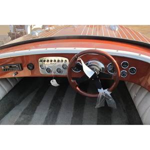 Riviera 17 pieds, bateau à moteur classique en bois, construit sur mesure, bateau de plaisance sportif artisanal - Product Image 5