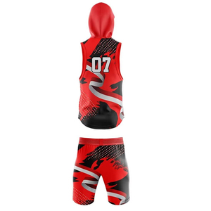 Uniformes de Fútbol 7V7 de Alta Calidad, Transpirables, 100% Poliéster, Diseño Personalizado, Impresión por Sublimación, Ropa Deportiva OEM, Conjuntos de Uniformes 7v7 - Product Image 3