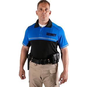 Camiseta Polo de Seguridad Amarilla de Verano, Ropa de Trabajo Reflectante, Camiseta Polo de Seguridad Reflectante Económica para Guardias de Seguridad - Product Image 1