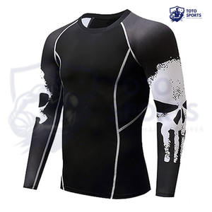 Nouvel Arrivage – Ensemble Rash Guard Homme Respirant, Léger, Personnalisable avec Logo, Matière Haute Performance, Confortable pour le Combat - Product Image 2
