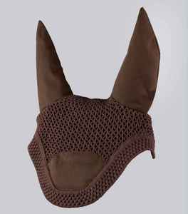 Custom Horse Ear Bonnet Premium Crochet <b>Fly</b> Veil Lightweight Breathable Washable Equestrian Riding Horse Accessory Gear - Product Image 2