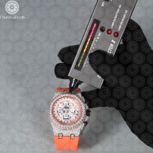 Charm Jewells Luxury Men's Stainless Steel Watch 40mm Dial Analog Mechanical Movement Sapphire Glass Crystal Band 20mm Width - Product Image 6