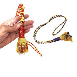 Cinturón Pectoral Litúrgico Clásico con Borlas de Obispo, Cordón Trenzado 100% Poliéster - Product Image 6