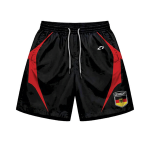 Conjunto de Chaqueta Cortavientos y Pantalones Cortos Personalizados de Moda con Diseño Nacional de Alemania, Chándal Sublimado para Equipos Deportivos, Ropa de Verano, Sudaderas con Capucha, Pedido al por Mayor - Product Image 6