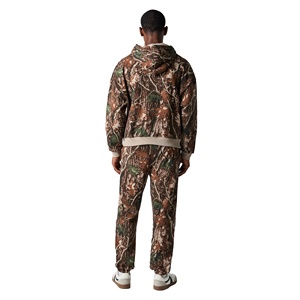 Men's <b>Camouflage</b> <b>Tracksuit</b> Hoodie and Joggers Set Full Sleeve Elastic Waist Breathable Casual Athletic Outfit Autumn Wear set - Product Image 2