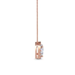 Pendentif en or jaune 18 carats avec diamant de laboratoire taille coussin de 1,05 carat, bijou élégant et raffiné, cadeau pour femme, collier - Product Image 6