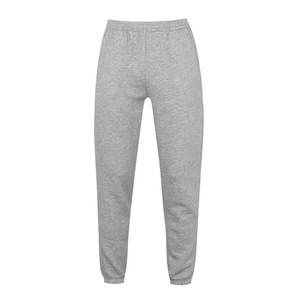 Pantalones de gimnasio para hombre de algodón de calidad, corte ajustado, con logotipo personalizado, precio económico, MOQ bajo / Pantalones de hombre de alta calidad - Product Image 1