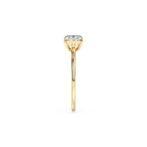 แหวนหมั้นเพชรโมอิสซาไนต์ทรงโซลิแทร์ REYES Minimalist 925 เงินแท้ ได้รับการรับรองจาก GRA สำหรับเธอ เครื่องประดับดีไซน์เนอร์สุดพิเศษ - Product Image 4