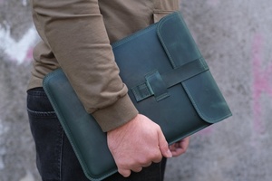 Gram <b>Leather</b> Protective Sleeve Cover Genuine <b>Leather</b> <b>Laptop</b> Sleeve <b>Bag</b> For Pro LLS-0070 - Product Image 6