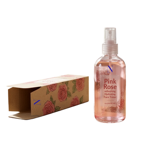 Tonique Visage Hydratant et Rafraîchissant à la Rose Rose, Brume Florale Apaisante pour une Peau Éclatante, Hydratant Sans Alcool, Soin Quotidien - Product Image 1