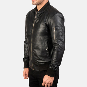 Chaqueta de Cuero Personalizada para Hombre, Nueva Llegada, Chaqueta de Cuero Genuino para Invierno, Material Duradero y Elegante - Product Image 2