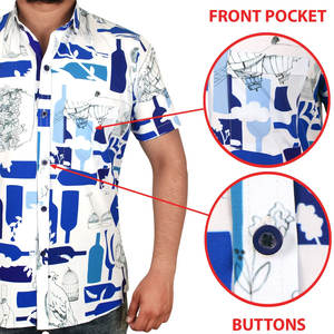 Nouveau T-shirt Hawaïen pour Homme Tendance, Tissu Durable et Léger, Meilleure Vente, Prix Abordable, Chemises pour Hommes de Haute Qualité - Product Image 2