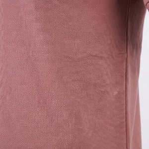 Polo en piqué à manches courtes pour homme, couleur rose poussière, décontracté, respirant, coupe classique, design tricoté uni - Product Image 5