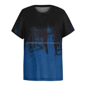 Unisex Summer Sports Jersey <b>Tshirt</b> <b>High</b>-Demand Polyester <b>Neck</b> Top Blank Design Hipster Style Sublimation Printed Graphic for Men - Product Image 1