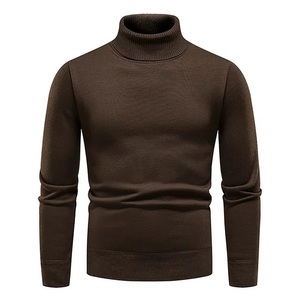 New <b>Men's</b> Turtleneck Sweatshirt <b>Men</b> Sweaters Casual <b>Turtle</b> <b>Neck</b> Solid Colour Quality Warm Slim Turtleneck Sweaters Pullover <b>Mens</b> - Product Image 3