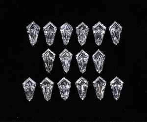 Diamante CVD de Corte Escudo Premium de 6.0 x 4.0 mm, Cultivado en Laboratorio, para la Fabricación de Joyas, Venta al por Mayor de Anillos y Colgantes de Diamantes Sintéticos con Corte Escudo - Product Image 4