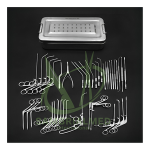 Sambrialmed International - Juego de 40 Instrumentos Quirúrgicos Endoscópicos Manuales para Cirugía de Senos Paranasales, Acero Inoxidable Alemán, Certificado CE - Product Image 1