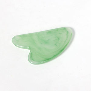 Herramienta Gua Sha de Resina y Cuarzo Rosa para Masaje Corporal al por Mayor, Raspador de Masaje Corporal de Cuarzo Rosa Natural AL MALIK CRAFT - Product Image 3