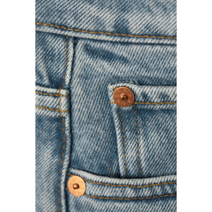 Shorts en jean respirants pour femme, coupe droite, taille haute, décontractés, grandes tailles, shorts en jean de haute qualité pour femme - Product Image 6