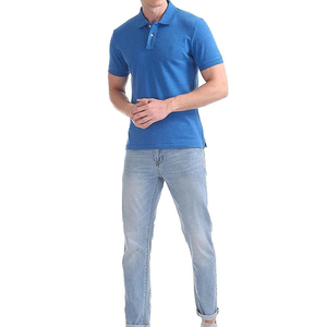 Polo décontracté à manches courtes pour homme, logo personnalisé imprimé, prix abordable, t-shirt de golf en gros - Product Image 2