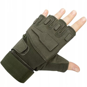 Breathable Anti <b>Slip</b> Protection Tactical Gloves From Pakistan Half Finger Tactical Glove Mountain Climbing Outdoor Training - Product Image 3