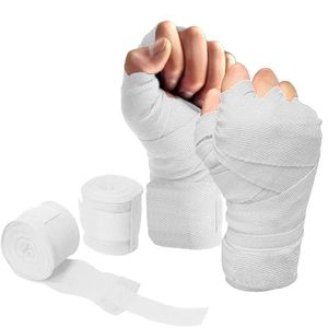 Custom Logo MMA Boxing Hand <b>Wraps</b> Elastic Wrist Support Training Straps - Product Image 2