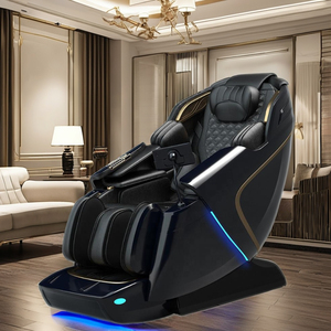 Kursi Pijat Premium SL Long Track 4D Zero Gravity Full Body dengan Roller Shiatsu, Aktivasi Suara AI, dan Audio Nirkabel untuk Ruangan - Product Image 1