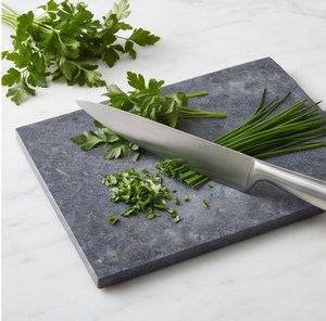 Tabla de Cortar Rectangular de Mármol Gris Ceniza con Textura para Cocina - Product Image 3